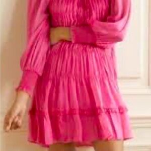 Ulla Johnson Pink  Silk Dress